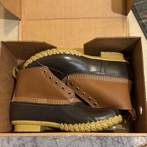 L.L. Bean Duck Boots 6” Men’s 10 Wide NIB/NWT